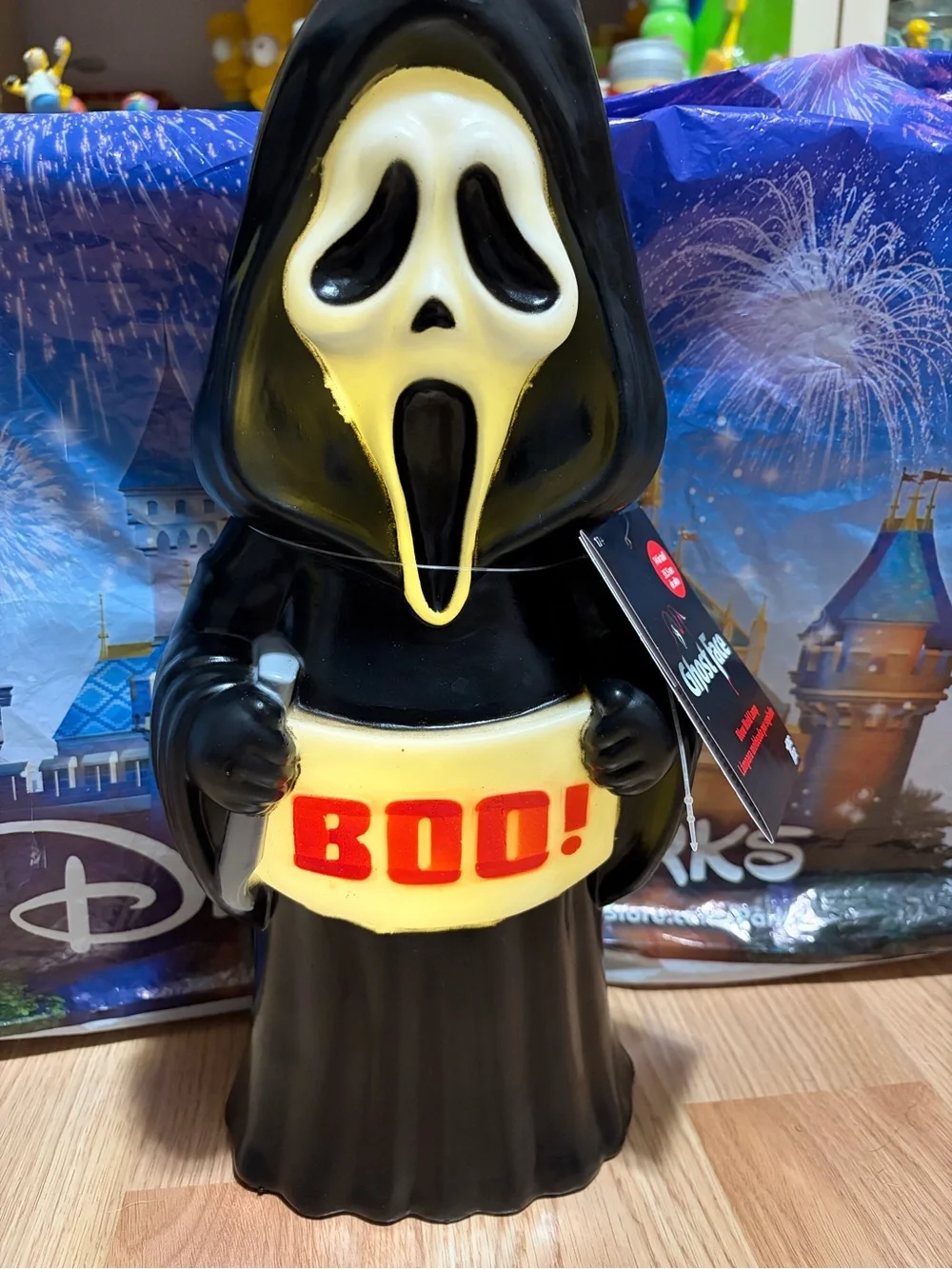 Scream Ghost Face Halloween Light Up 